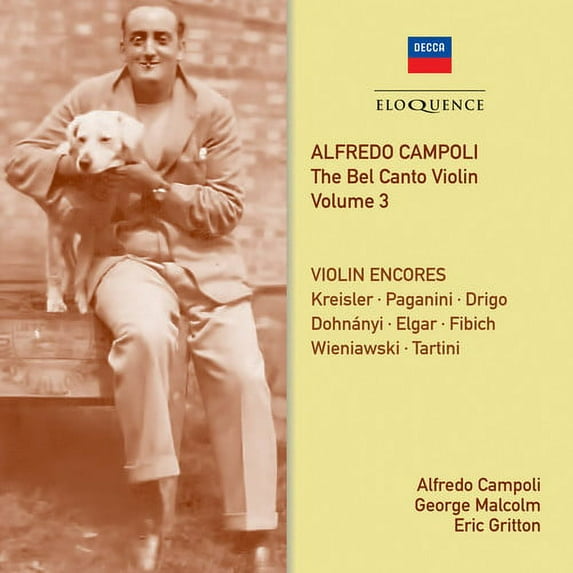 Alfredo Campoli: The Bel Canto Violin - Volume 3 (CD)