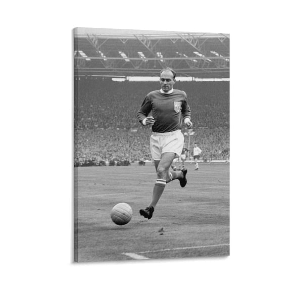 Alfredo Di Stéfano Poster Argentine Football Player Home Decor Poster Wall Art Hanging Picture Print Bedroom Decorative Painting Posters Room Aesthetic 12x18inch(30x45cm)