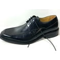 thumbnail image 1 of Alfredo Men's Moc Toe Oxford Dress Shoes Style 3472, Black - Size 43, 1 of 5