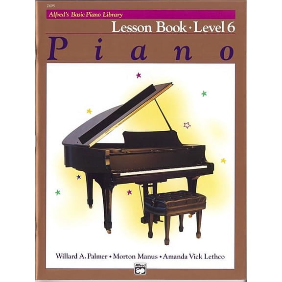 Alfred's Basic Piano Library Lesson Book, Bk 6