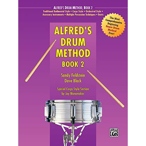 Pre-Owned Alfred's Drum Method, Bk 2 (Paperback) 0882847945 9780882847948