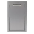thumbnail image 1 of Alfresco 20-Inch Stainless Steel Soft-Close Dual Trash Center/Recycling Bin - AXE-TC2D-SC, 1 of 2