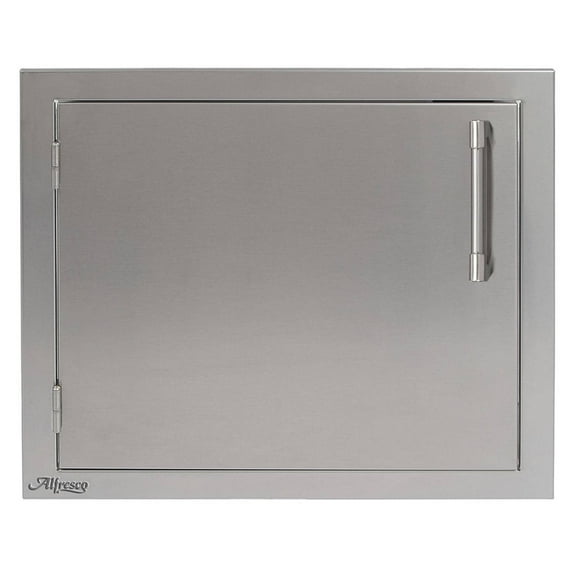Alfresco 23-Inch Left-Hinged Vertical Single Access Door - AXE-23L