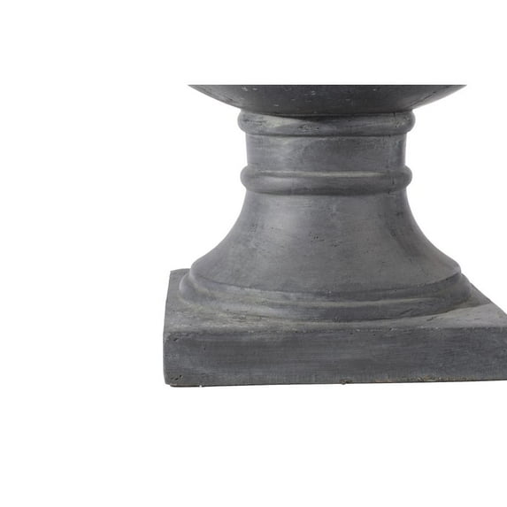 Alfresco Home Jovina Fiberstone Large Urn Planter in Antique Dark Bronze