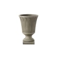 thumbnail image 1 of Alfresco Home Longleaf 14" Rd. Fiberstone Urn with Drain Hole in Aged Moss Green, 1 of 6
