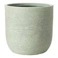 thumbnail image 1 of Alfresco Home Shabby 17.75" Round Resin Roto Molded Planter in Oxford Green, 1 of 4