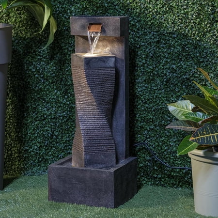 Alfresco Home Spiral Indoor/ Outdoor Fountain