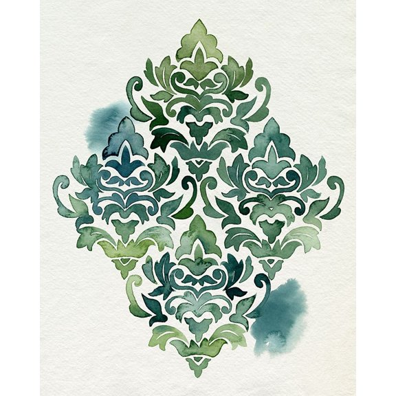 Algae and Azule Motif I Poster Print - Grace Popp (24 x 36)