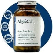 AlgaeCal - Clinically Supported Plant Based Calcium with Vitamin D3