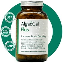 AlgaeCal Plus - Clinically Supported Calcium with Vitamin D3 & Vitamin K2