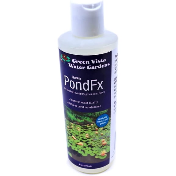 Algaecide for string algae: Green Vista/Green Pond 8oz- Safe for Pond Fish