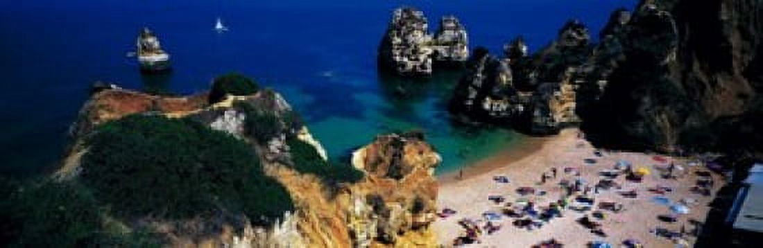 Algarve Portugal Canvas Art - Panoramic Images (18 x 6)