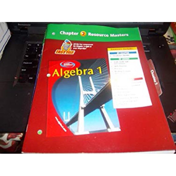 Pre-Owned Algebra 1, Chapter 2 Resource Masters 9780078277269