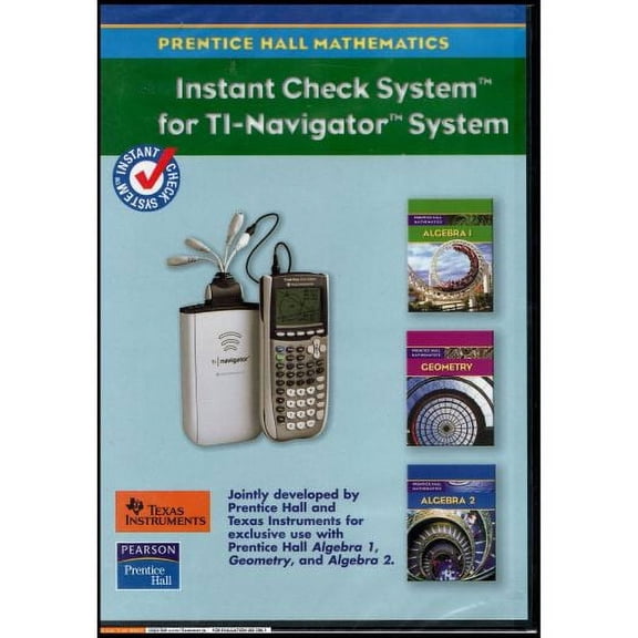Algebra 1/Geometry/Algebra 2 Instant Check System for the Texas Instruments Navigator 2007c S