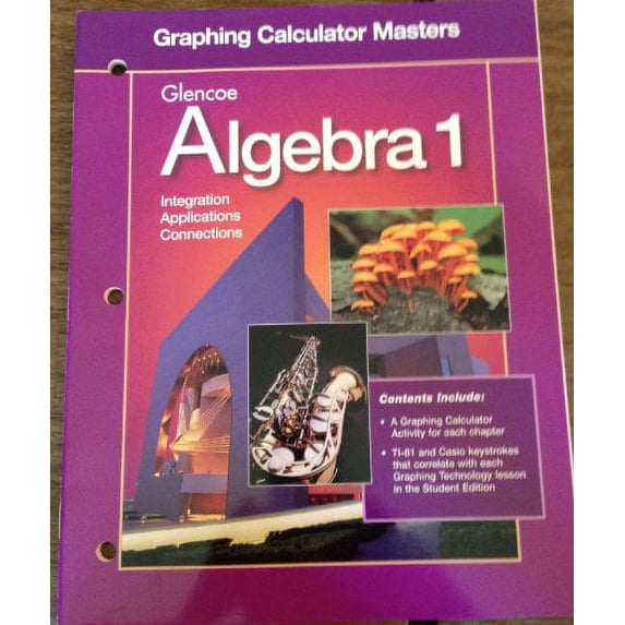 Pre-Owned Algebra 1; Graphing Calculator Masters Paperback