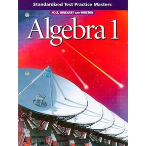 Pre-Owned Algebra 1 Standardized Test Practice Masters Paperback