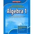 thumbnail image 1 of Pre-Owned Algebra 1: Study Guide and Intervention Workbook, 9780078908354, 0078908353, Paperback, Study Guide, Workbook edition, 1 of 1