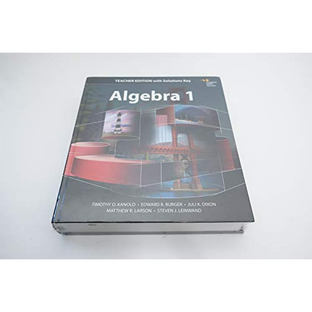 PreOwned Hmh Algebra 1 With Solutions, 9780544381964, Hardcover