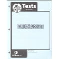 thumbnail image 1 of Algebra 1 Tests Answer Key (3rd Edition), 1 of 1