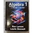 thumbnail image 1 of Pre-Owned Algebra 1, w/ CalcChat and CalcView, c.2022, 9871644328644, 164432864X, 9781644328644, 164432864X, Hardcover,, 1 of 1