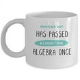 thumbnail image 1 of Algebra 11 oz Coffee Mug - Fun Math Gift for Students White Ceramic, 1 of 4