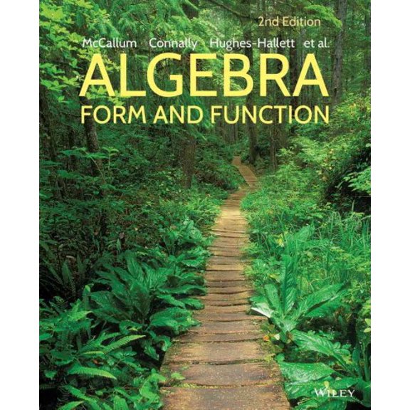 Pre-Owned Algebra: Form and Function Paperback