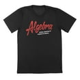 thumbnail image 1 of Algebra Humor Graphic Black Mens T-Shirt, 1 of 1