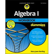 MARY JANE STERLING Algebra I Workbook for Dummies, (Paperback)