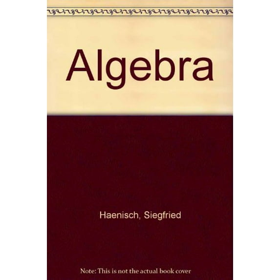Pre-Owned Algebra Student Workbook (Paperback) 0785414592 9780785414599