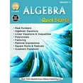 thumbnail image 1 of Pre-Owned Algebra Quick Starts, Grades 7 - 12 (Paperback) 1622236971 9781622236978, 1 of 1