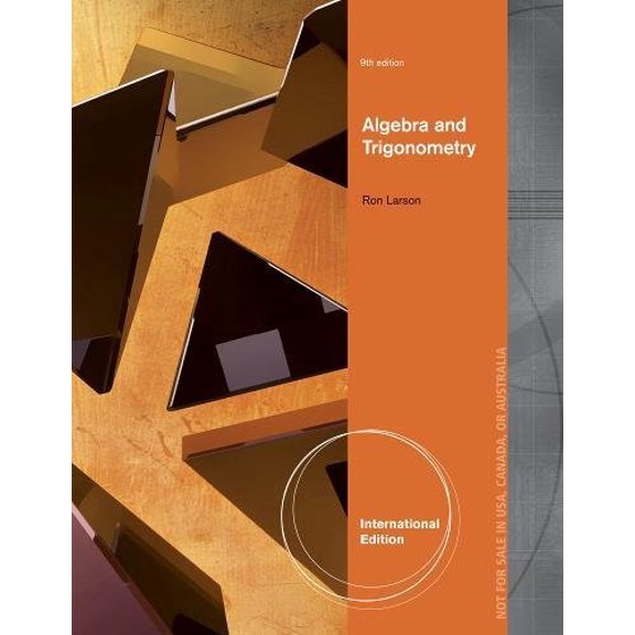 Pre-Owned Algebra & Trigonometry, International Edition