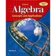 thumbnail image 1 of Algebra, Volume 2: Concepts and Applications (Hardcover) by McGraw-Hill (Creator), 1 of 1