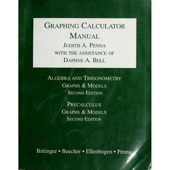 Pre-Owned Algebra and Trigonometry : Graphs and Models 9780201708745 Used