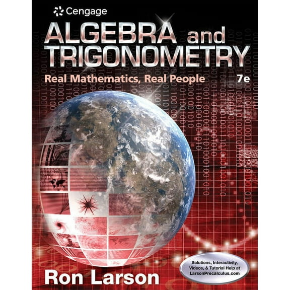 Algebra and Trigonometry: Real Mathematics, Real People, (Hardcover)