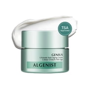 Algenist GENIUS Ultimate Anti-Aging Cream, Travel Size - Vegan Firming & Smoothing Moisturizer with Alguronic Acid & Microalgae Oil - Non-Comedogenic & Hypoallergenic Skincare 15ml / 0.5oz