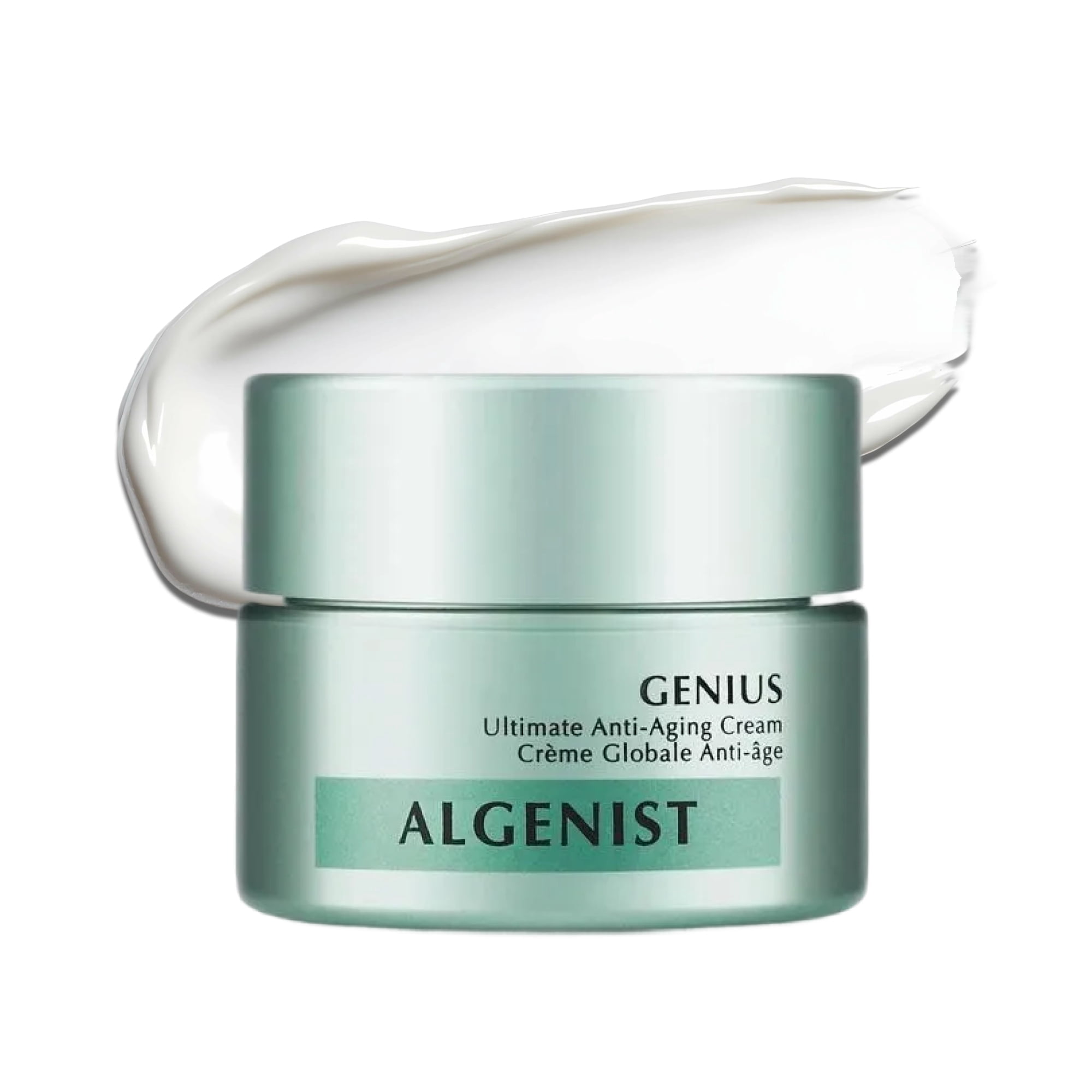 Algenist GENIUS Ultimate Anti-Aging Face Cream - Restoring Collagen Cream to Smooth, Brighten + Help Improve Skin's Radiance - Formulated with Patented Alguronic Acid and Microalgae Oil 1oz