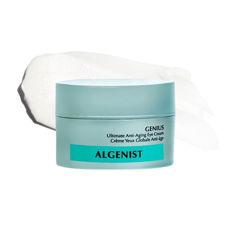 Algenist GENIUS Ultimate Anti-Aging Eye Cream – Firming Under Eye Cream with Collagen + Microalgae Oil – Helps to Visibly Plump, Smooth, and Restore Radiance to the Delicate Eye Area (0.5 oz)