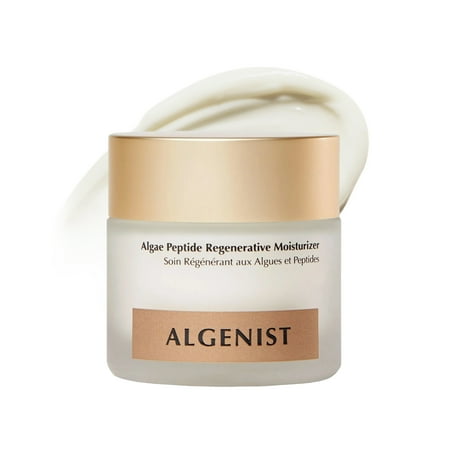 Algenist Algae Peptide Regenerative Face Moisturizer - Restorative Wrinkle Cream + Peptide Moisturizer for Instant Hydration + Skin Barrier Protection - Formulated with Patented Alguronic Acid (2 oz)