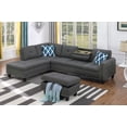 thumbnail image 1 of Alger 98" Wide L-Shaped Sofa with Modern Design & Storage|Ample Relaxing Space, 1 of 11
