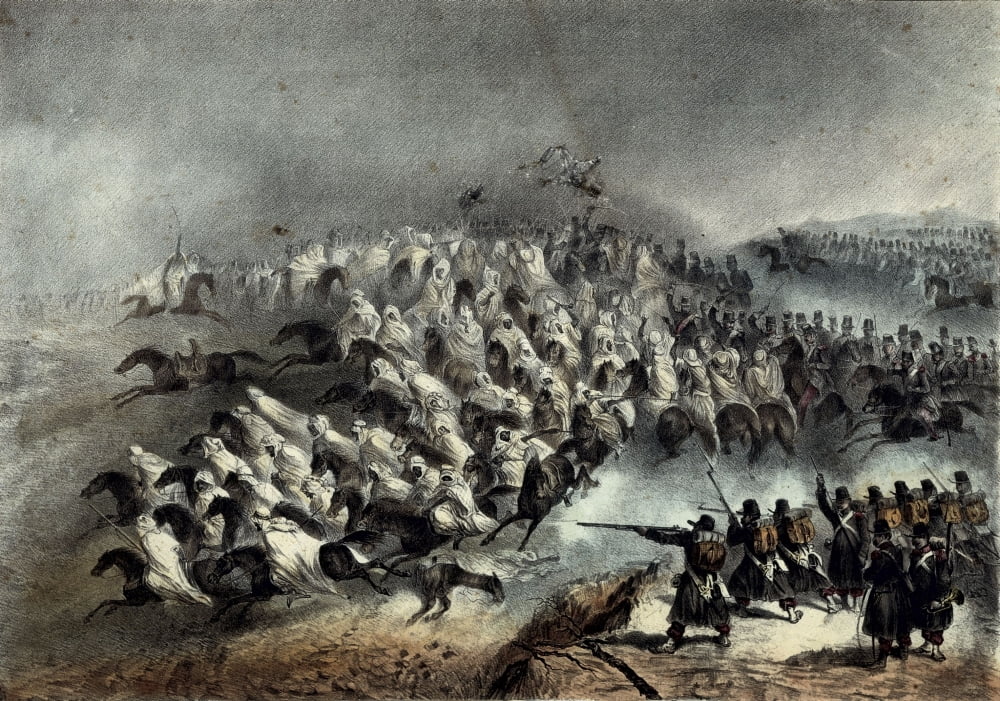 Algeria (1837) Canvas Art -  (24 x 18)