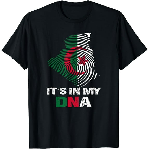 Algeria Flag Algeria Shirt It's In My DNA T-Shirt