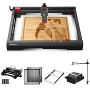 Algo Alpha All-in-One Kit with 10W Engraver, Air Assist & Honeycomb for Engraving Cutting Machine, Lightburn Camera, Rotary, Extension Kit, Engraver for Wood and Metal, Easy to Assemble