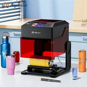 Algo DIY KIT Mini Engraver 5W Output Power with Rotary&Raiser, 200mm/s Cutting and Engraving Machine for DIY Wood Metal Glass Leather, WiFi APP Control for Beginners