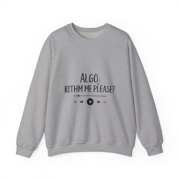Algo Rithm Me Please Unisex Heavy Blend™ Crewneck Sweatshirt