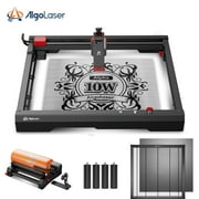 AlgoLa/ser Alpha La/ser Engraver with All Accessories, 10W La/ser Cutter Engraving Machine for Personalized Gifts, Support WiFi APP Control, La/ser Engraver for Wood and Metal