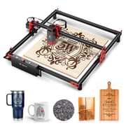 AlgoLa/ser DIY KIT 5W La/ser Engraver, La/ser Cutter Engraving Machine for Acrylic and Metal, 12000mm/min Speed Support WiFi and Emergency Stop