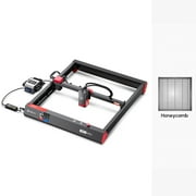 AlgoLaser Alpha Laser Engraving Machine with Air Assist and Honeycomb Laser Bed, 20W Output Power Laser Cutter Engraver for DIY Acrylic, Wood and Metal