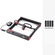 AlgoLaser Alpha Laser Engraving Machine with Raiser, 20W Output Power Laser Cutter Engraver for DIY Acrylic, Wood and Metal