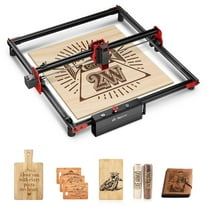 AlgoLaser DIY KIT La/ser Engraving Machine, 0.04mm Fixed-Focus Eye Protection Compressed Spot, Support WIFI APP Control and Emergency Stop, La/ser Engraver for DIY Acrylic, Wood etc