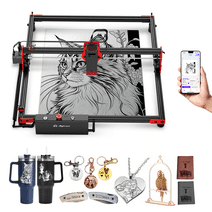 AlgoLaser DIY KIT Laser Engraver, 5W Output Power Laser Cutter Engraving Machine for Acrylic and Metal, 12000mm/min Laser Engraving Area 15.7"x15.7"